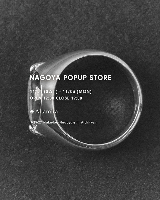 NAGOYA POPUP STORE / 名古屋POPUP開催のお知らせ