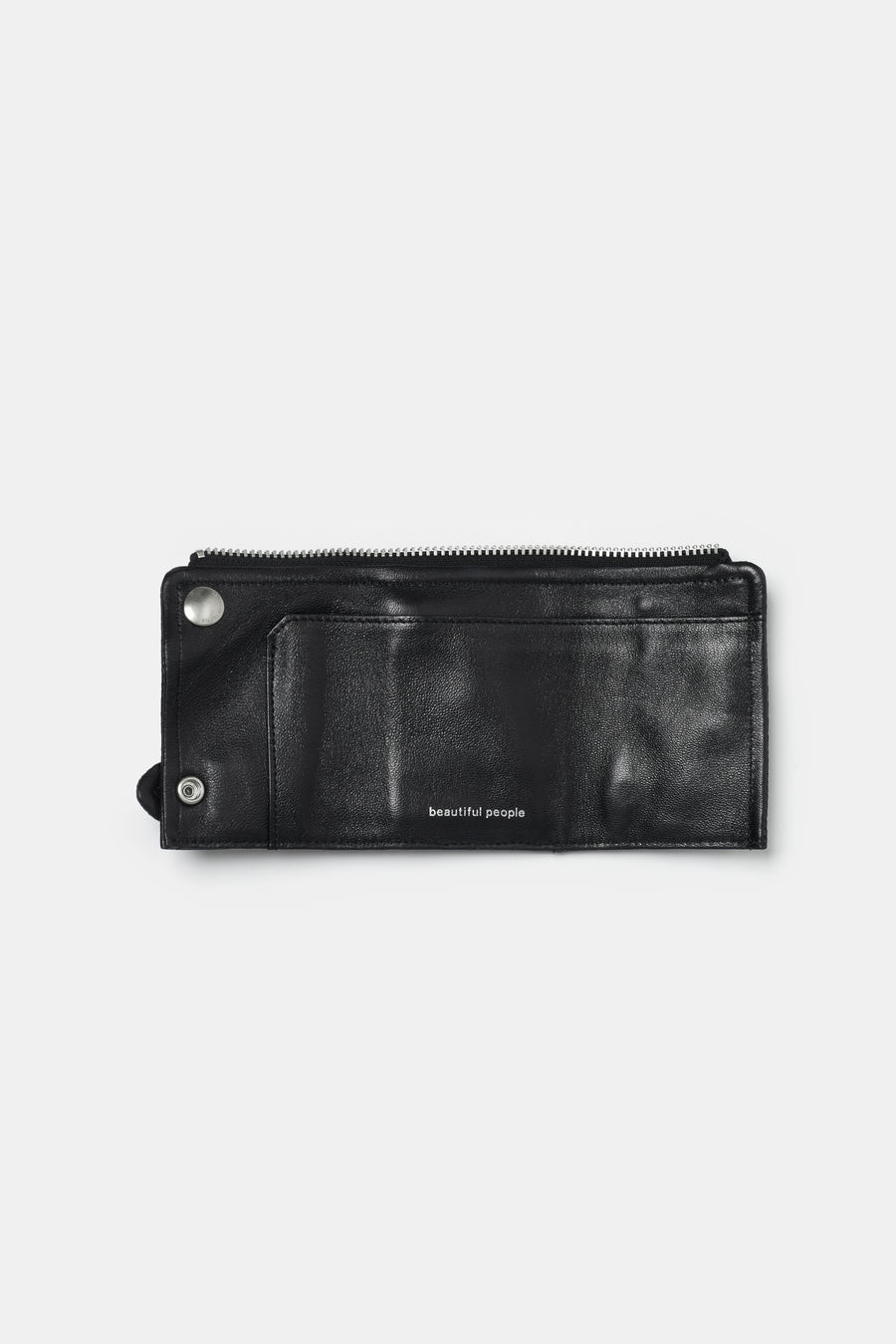 beautiful people × h'eres SPINAL riders petit wallet