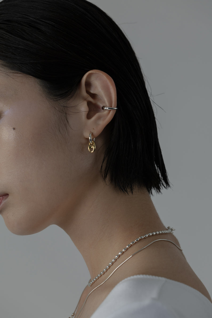 かしこまりましたRiefe rugged classic ear cuff _sv 925