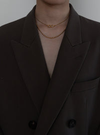 INES 08 NECKLACE GOLD – h'eres
