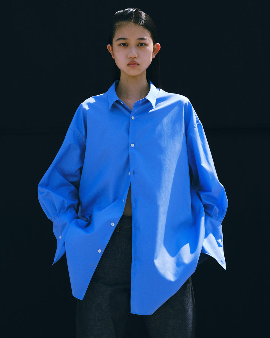 h'eres × semoh DRESS CUFFS SHIRT