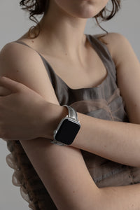 Apple Watch vintage - like silver band – h'eres